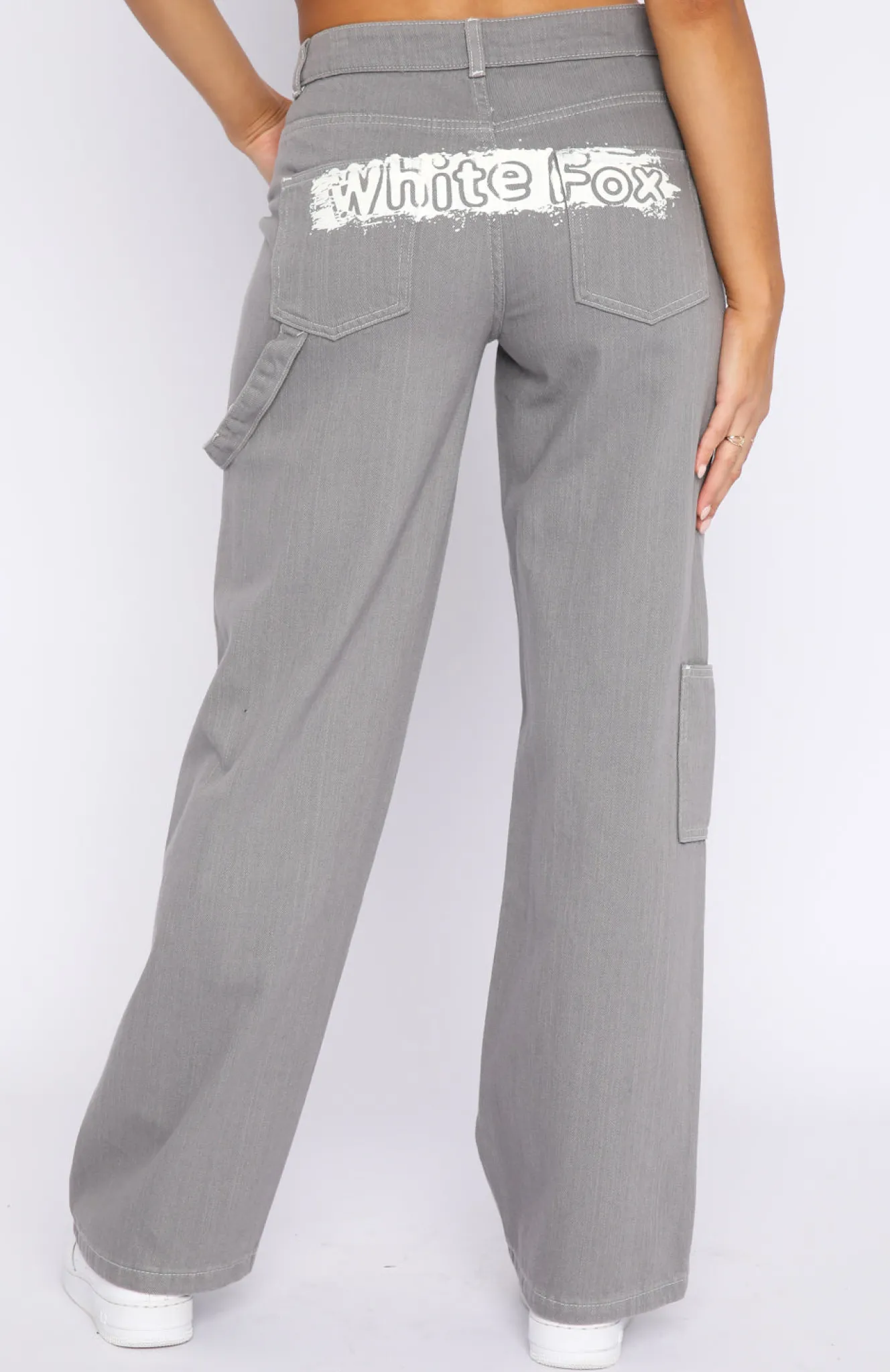 Pants | White Fox Boutique Do Better Cargo Pants grey