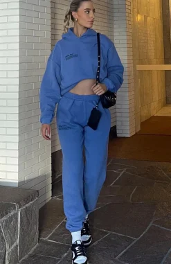 Sweatpants | White Fox Boutique Do The Most Sweatpants Dusk blue