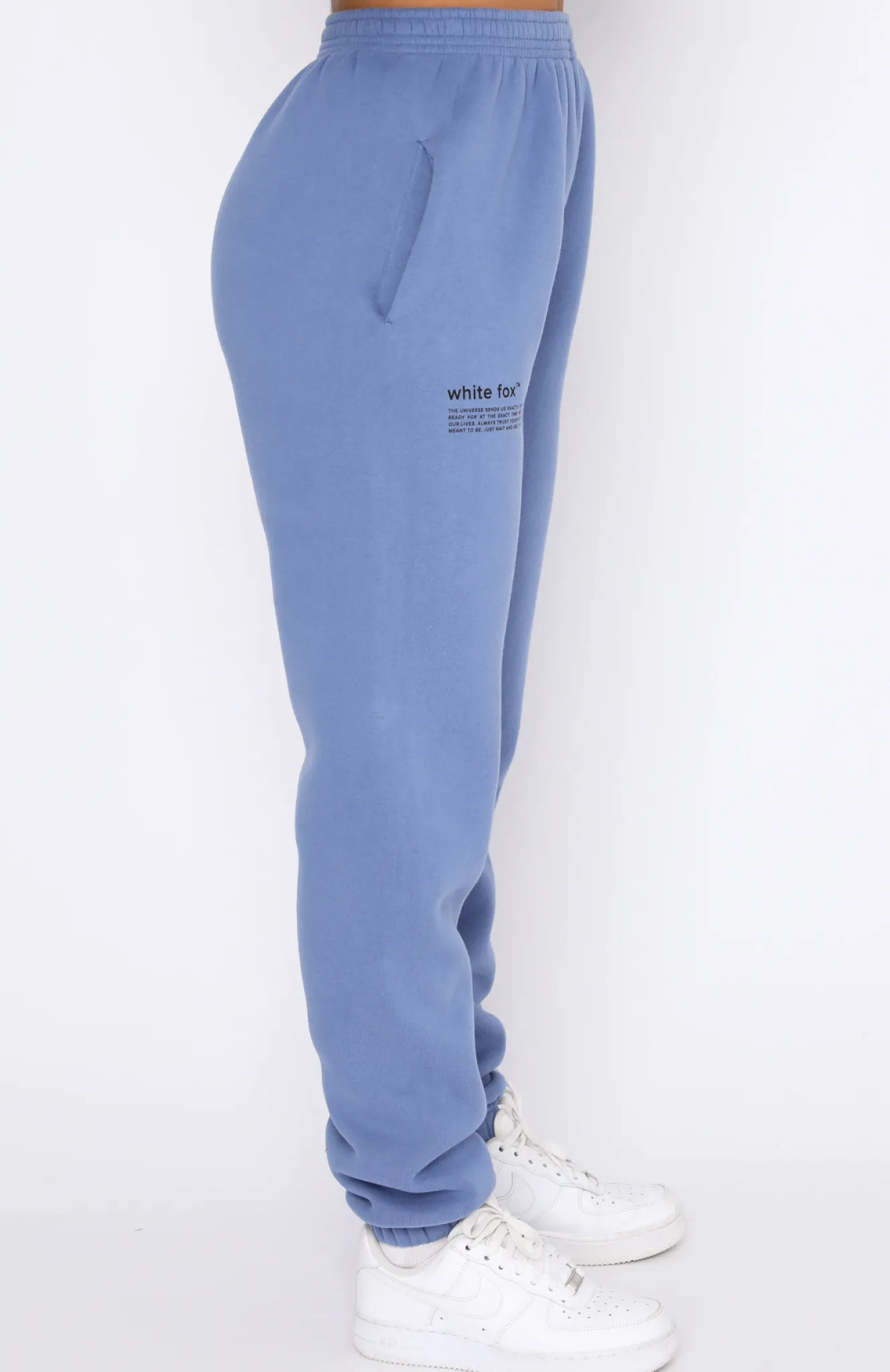 Sweatpants | White Fox Boutique Do The Most Sweatpants Dusk blue