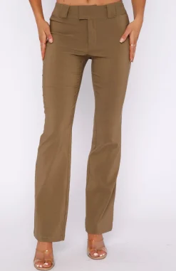 Pants | White Fox Boutique Don't Forget Me Pants Mocha brown