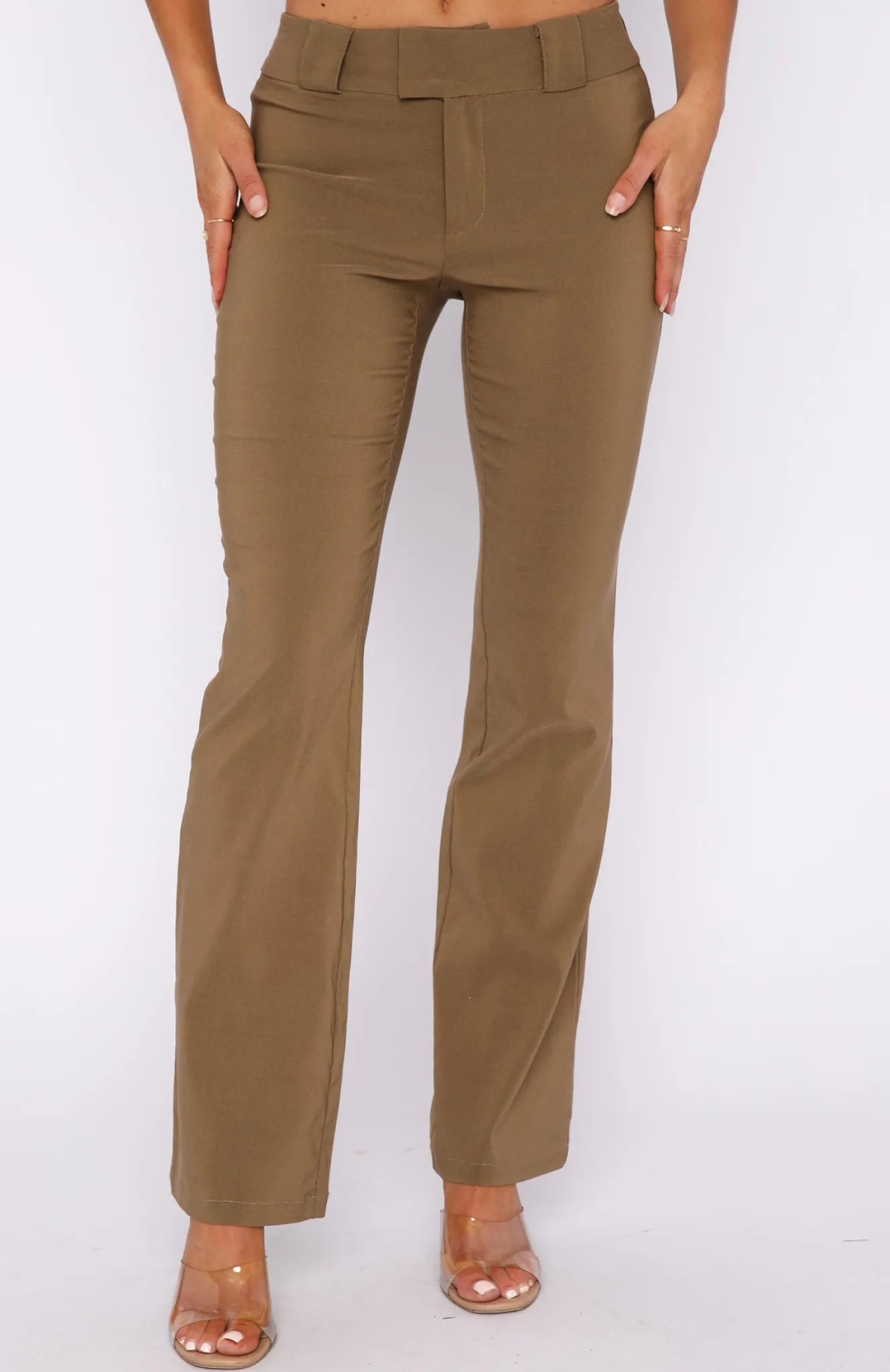 Pants | White Fox Boutique Don't Forget Me Pants Mocha brown