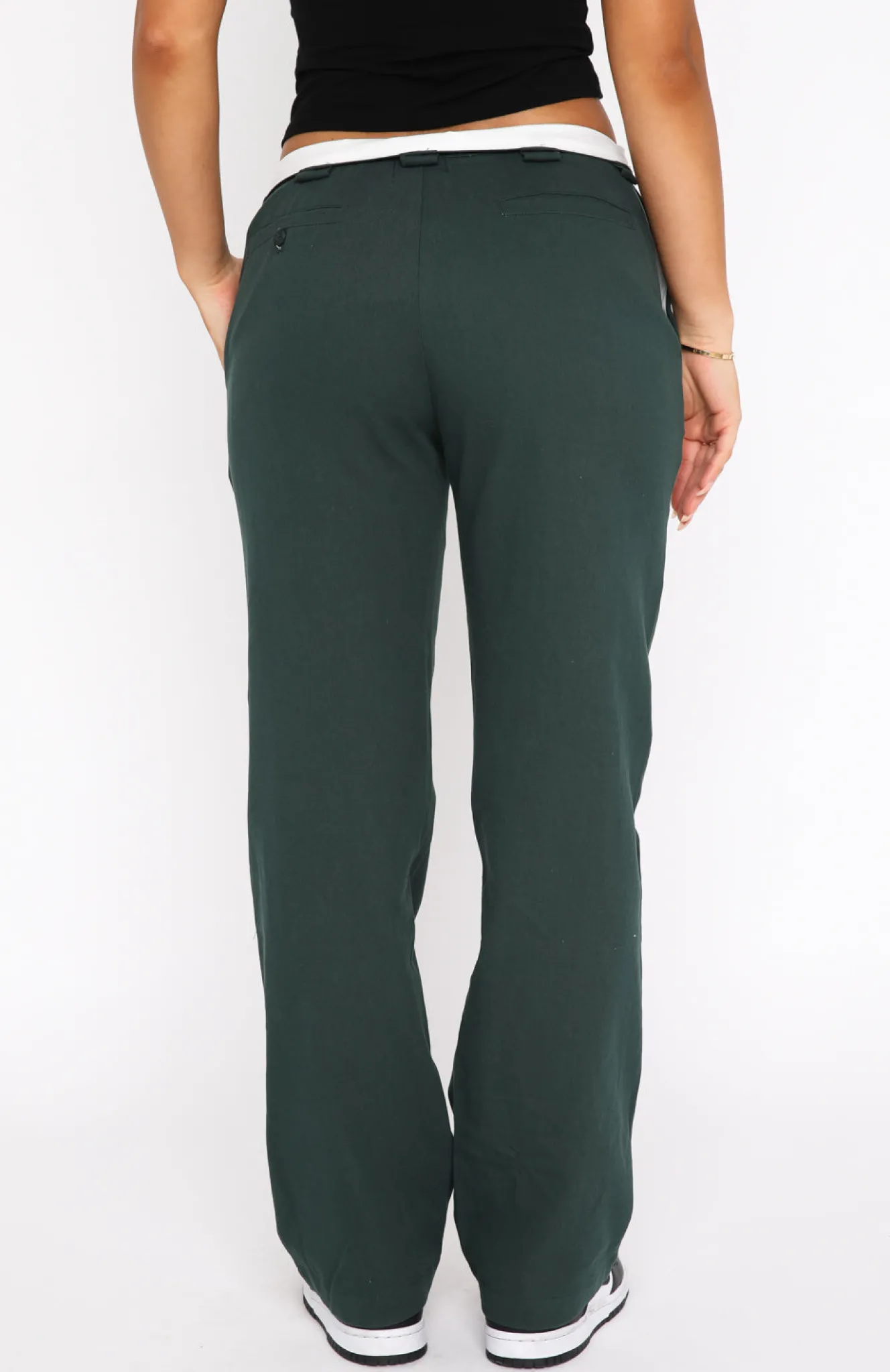 Pants | White Fox Boutique Don't Mess Around Pants Forest green