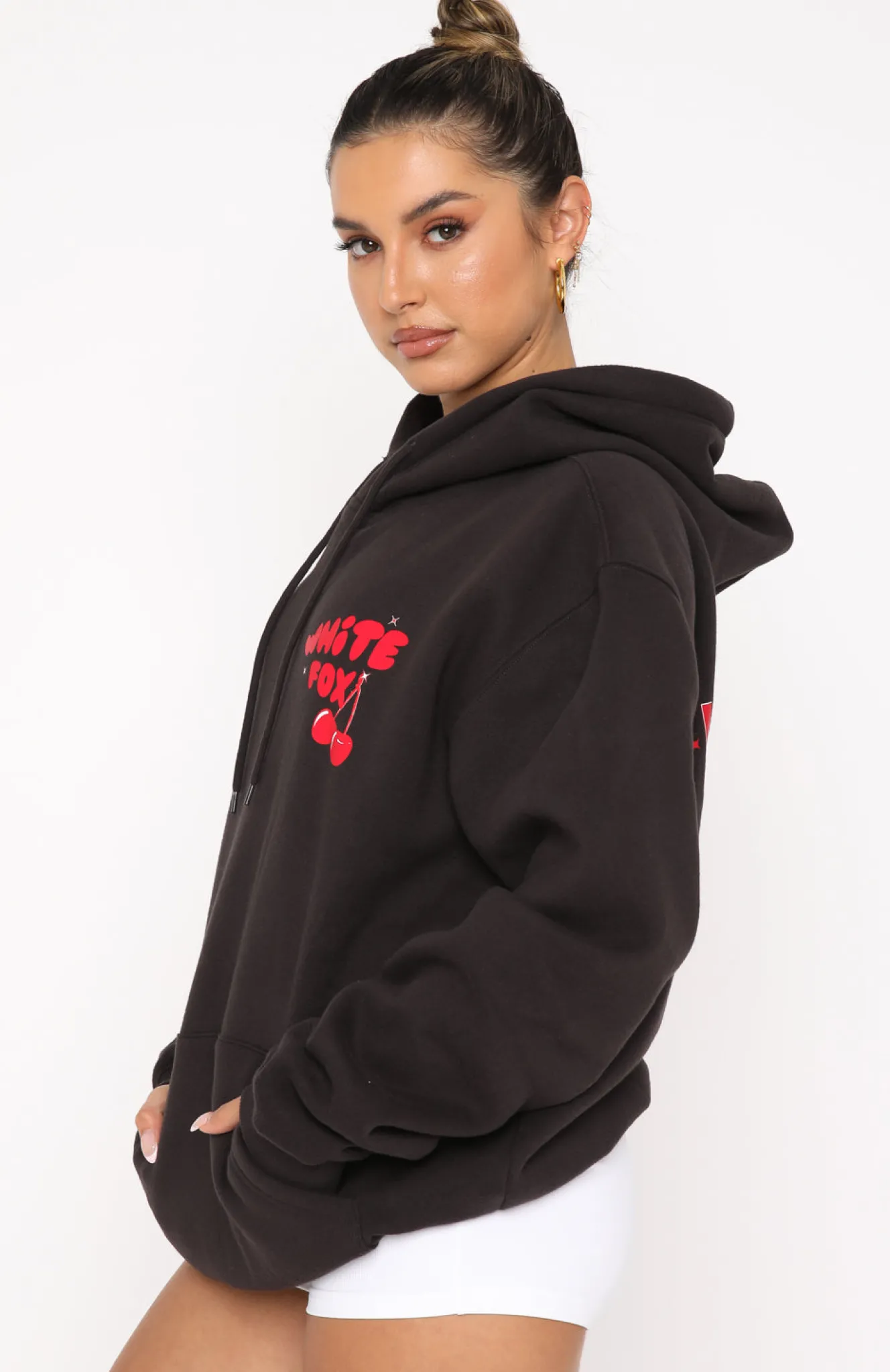 Jackets & Blazers | White Fox Boutique Don't Waste Time Hoodie Charcoal black
