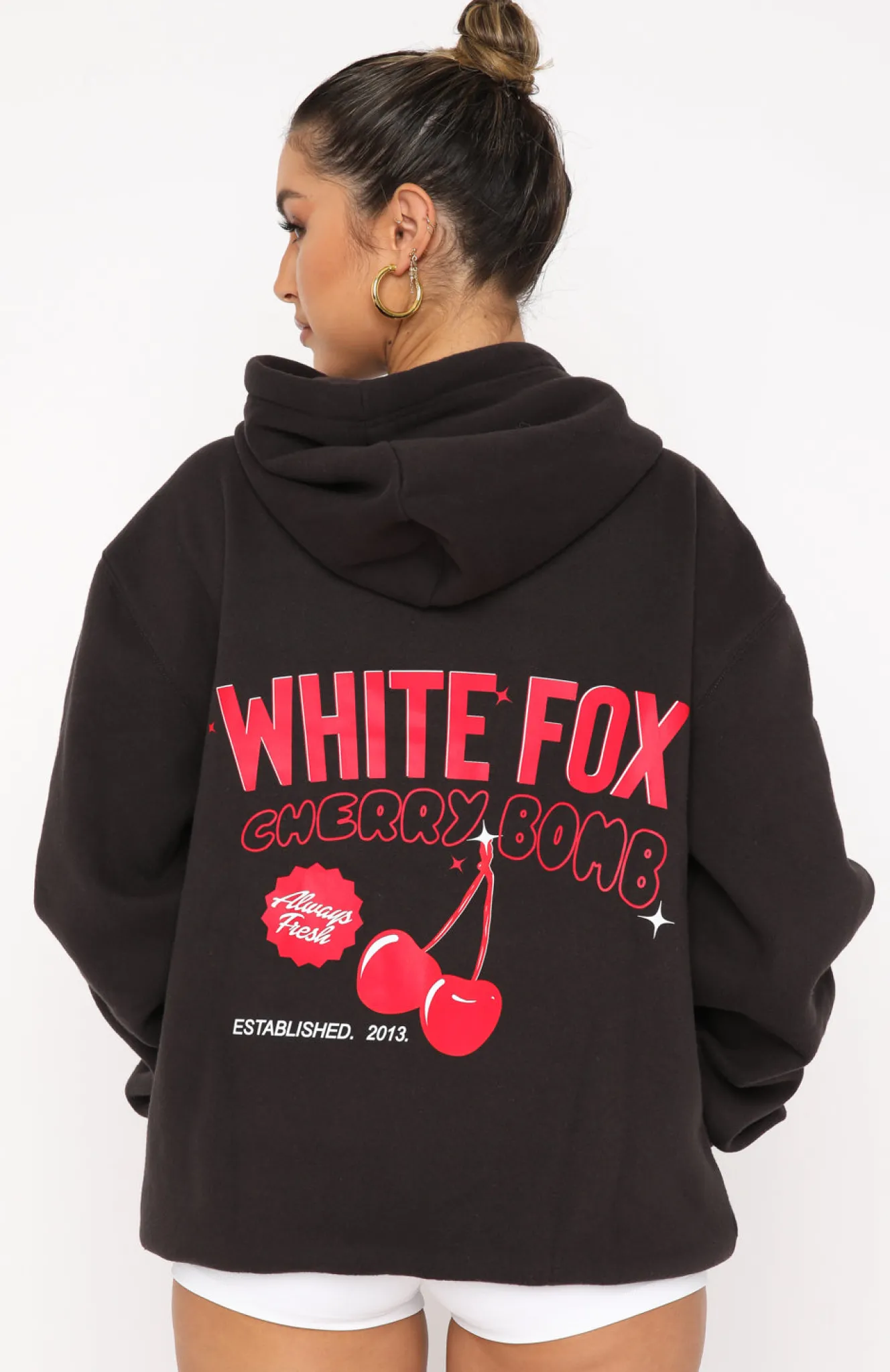 Jackets & Blazers | White Fox Boutique Don't Waste Time Hoodie Charcoal black