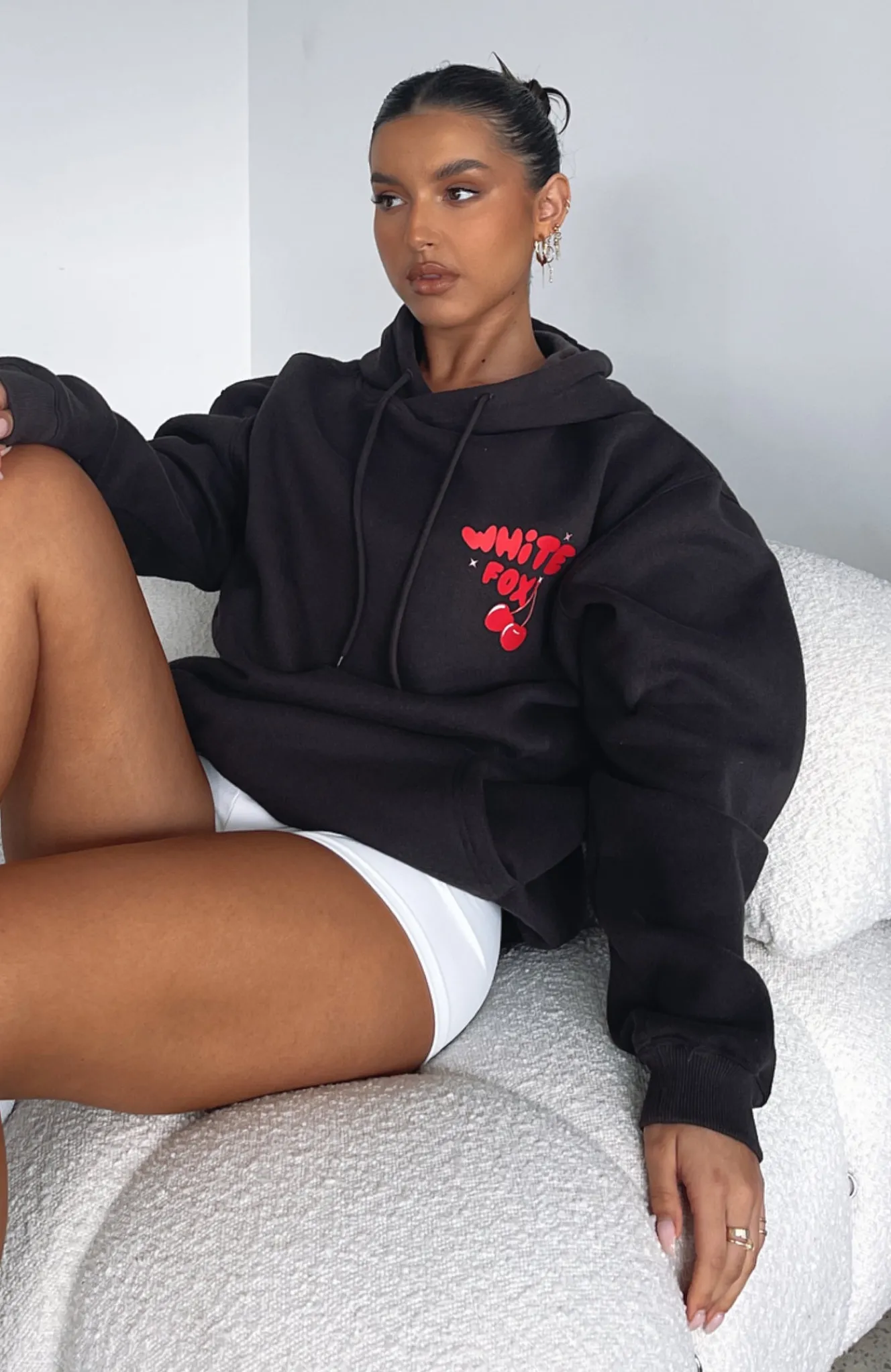 Jackets & Blazers | White Fox Boutique Don't Waste Time Hoodie Charcoal black