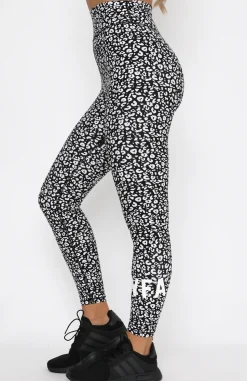 Leggings | White Fox Boutique Down For It Leggings Leopard black