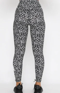 Leggings | White Fox Boutique Down For It Leggings Leopard black