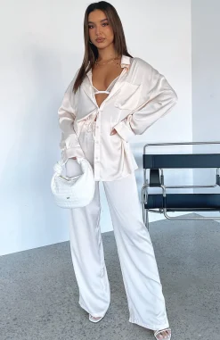 Pants | White Fox Boutique Down For More Pants Beige nude