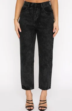 Denim | White Fox Boutique Drive Me Crazy Cropped Jeans Vintage black