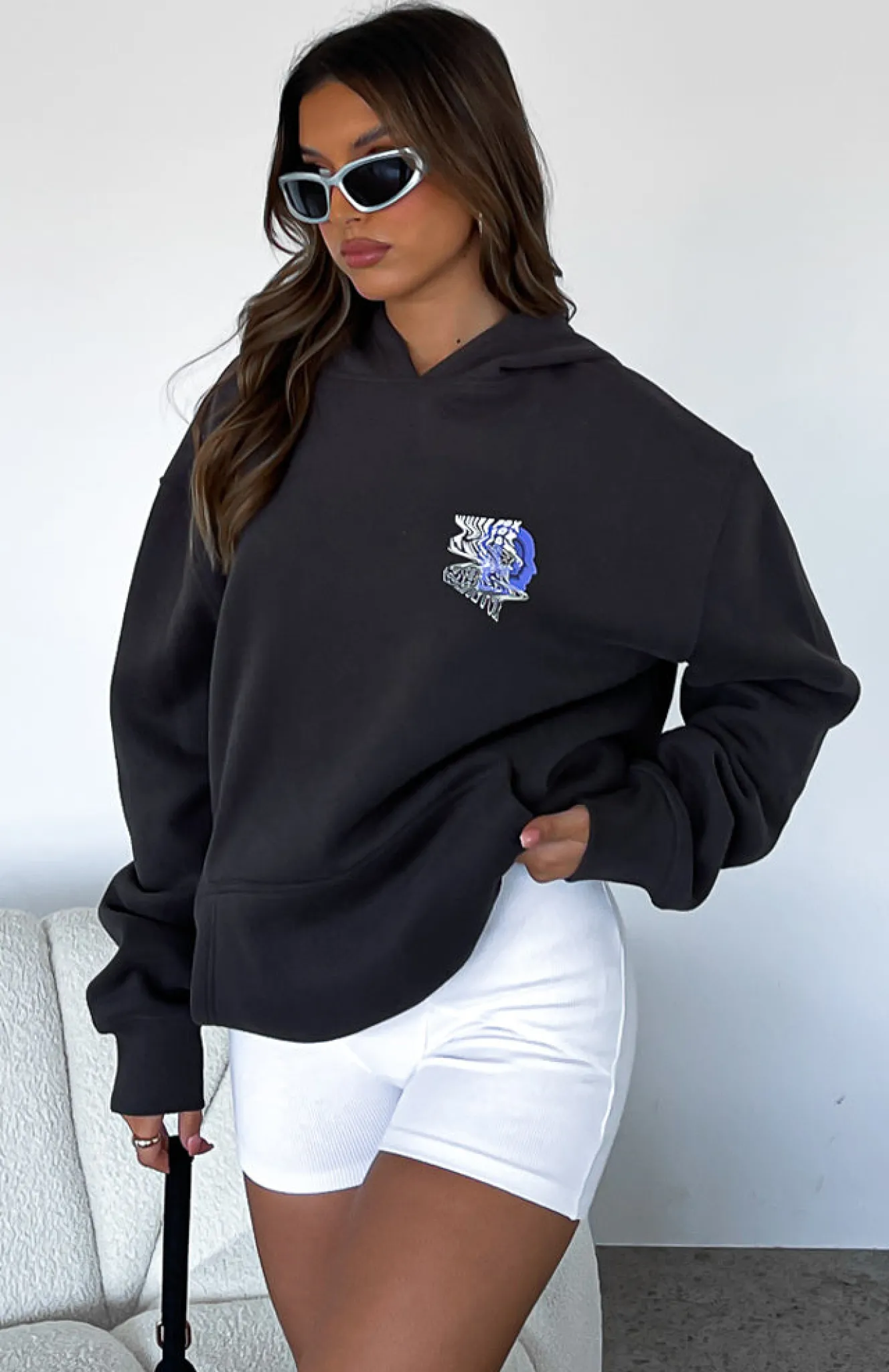 Jackets & Blazers | White Fox Boutique Enter The Dream Oversized Hoodie Charcoal grey