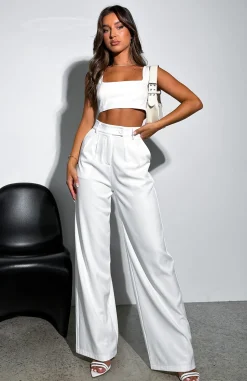 Pants | White Fox Boutique Everything You Are Set white