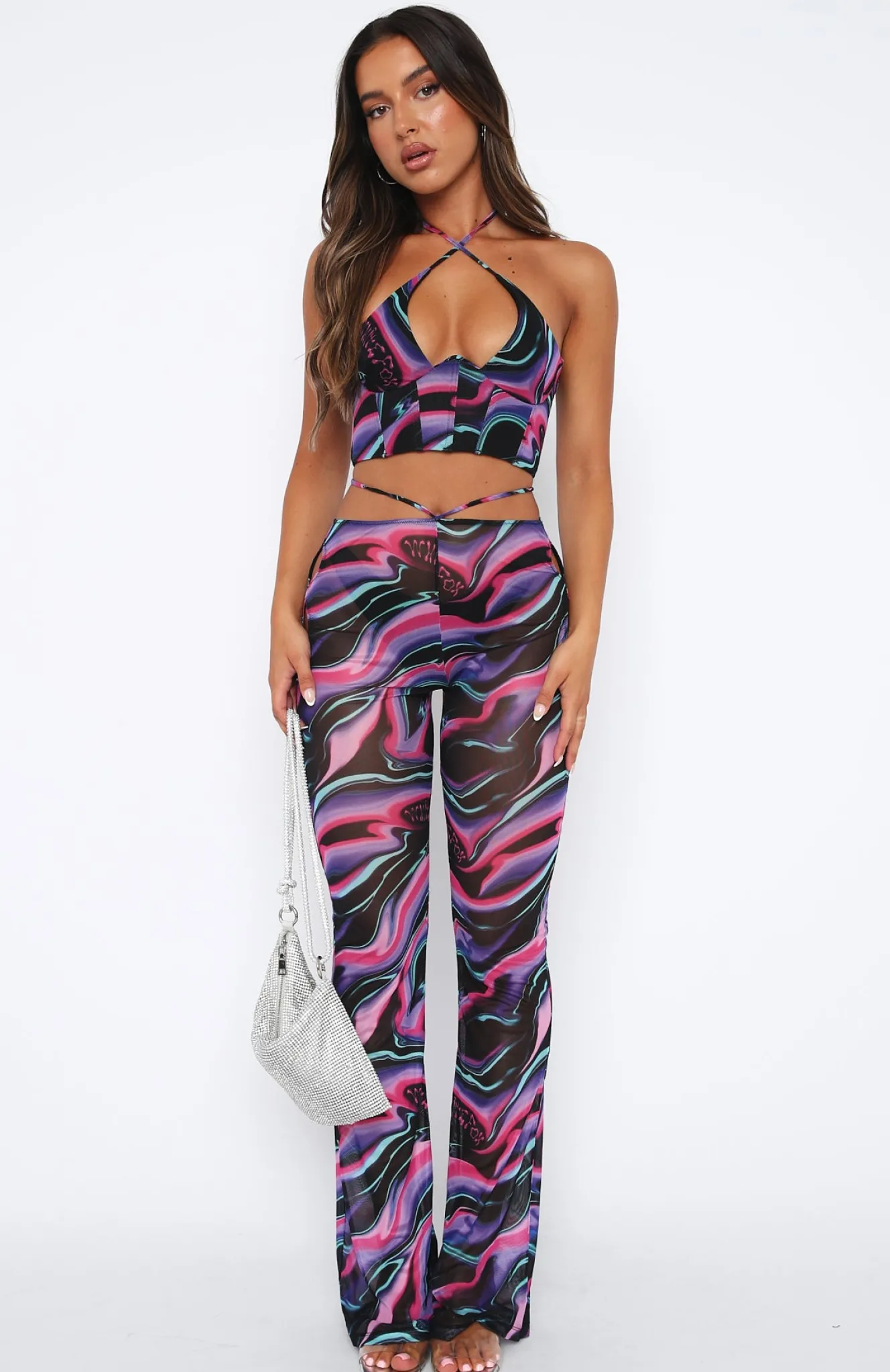 Shirts & Blouses | White Fox Boutique Fantasy World Bustier Intergalactic multi