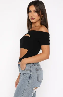 Shirts & Blouses | White Fox Boutique Fashion Club Bodysuit black