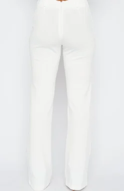 Pants | White Fox Boutique Fearless Pants white