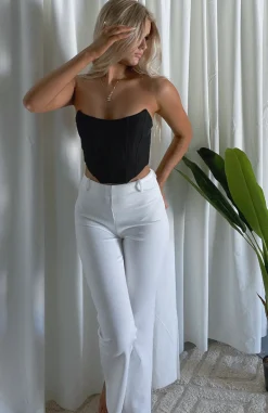 Pants | White Fox Boutique Fearless Pants white