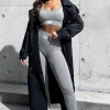 Jackets & Blazers | White Fox Boutique Feeling Fine Trench Coat black
