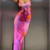 Restocked | White Fox Boutique Feeling The Heat Maxi Dress Mars pink