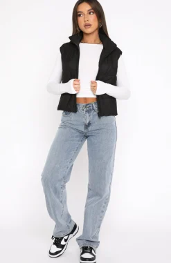 Jackets & Blazers | White Fox Boutique Find My Way Puffer Vest black