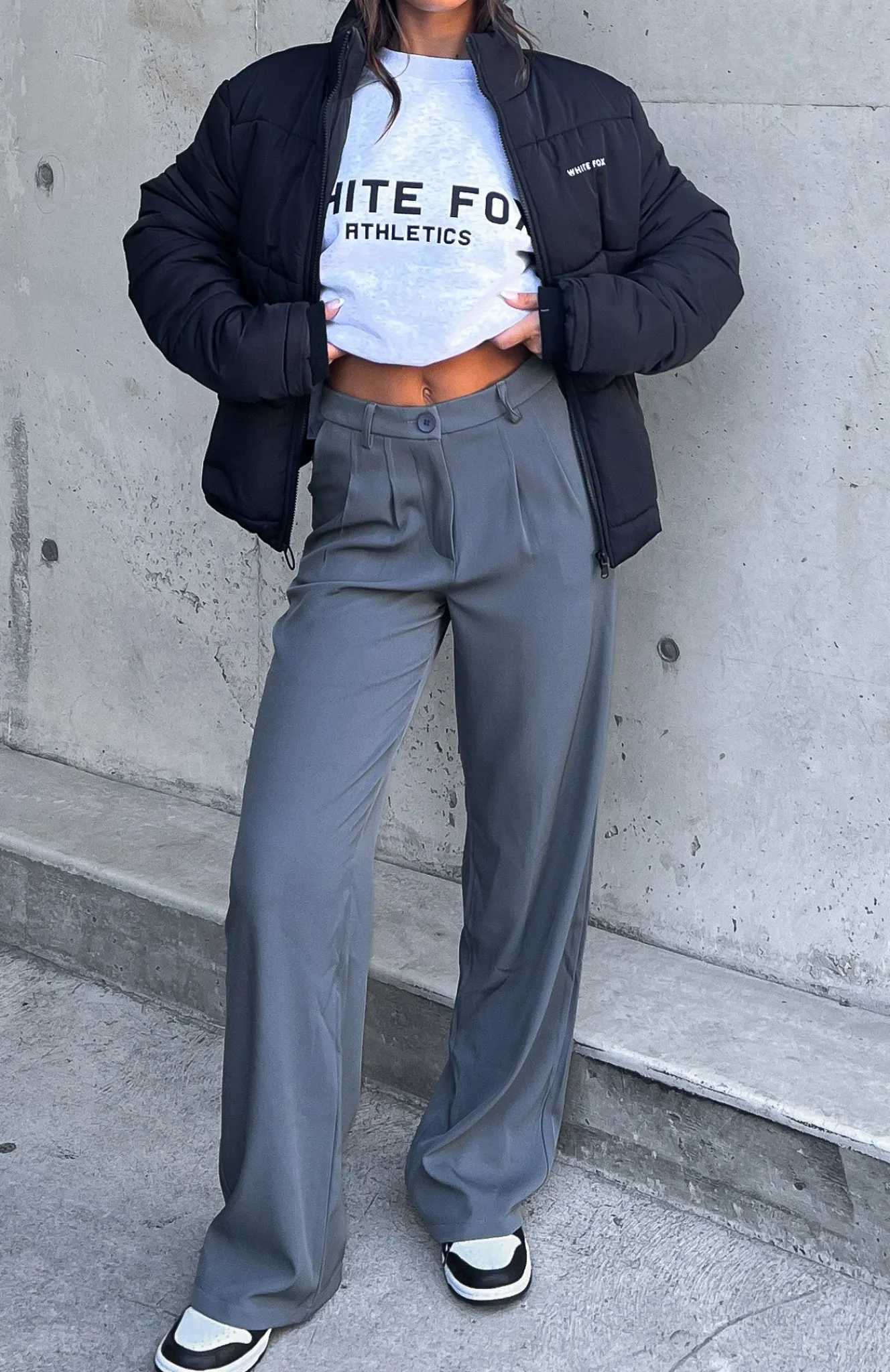 Pants | White Fox Boutique First Glimpse Pants grey