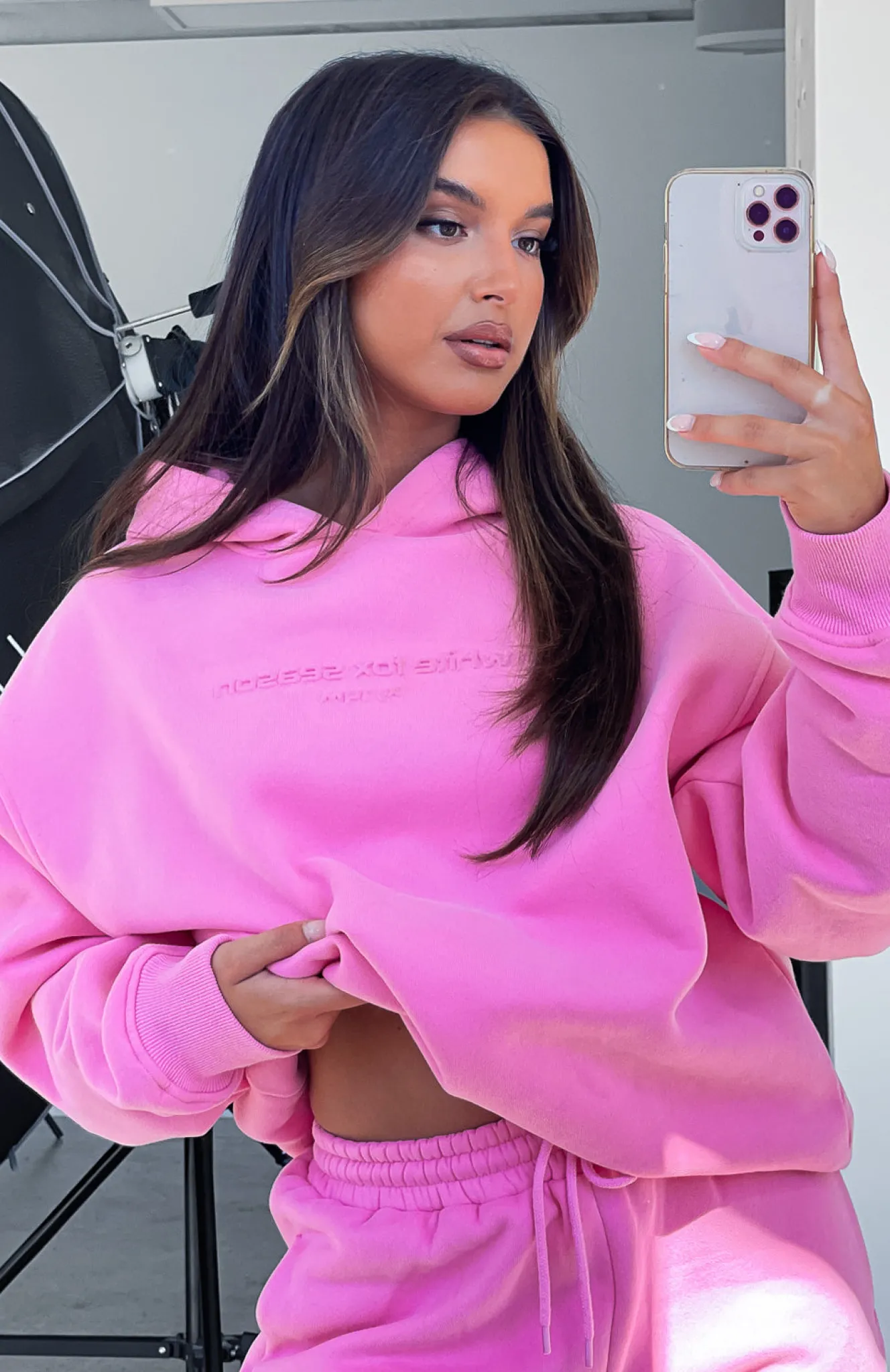 Jackets & Blazers | White Fox Boutique Future Forward Oversized Hoodie Candy pink