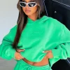 Jackets & Blazers | White Fox Boutique Future Forward Oversized Hoodie Jolly green