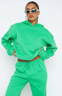 Jackets & Blazers | White Fox Boutique Future Forward Oversized Hoodie Jolly green