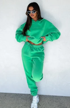 Sweatpants | White Fox Boutique Future Forward Sweatpants Jolly green