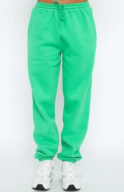Sweatpants | White Fox Boutique Future Forward Sweatpants Jolly green