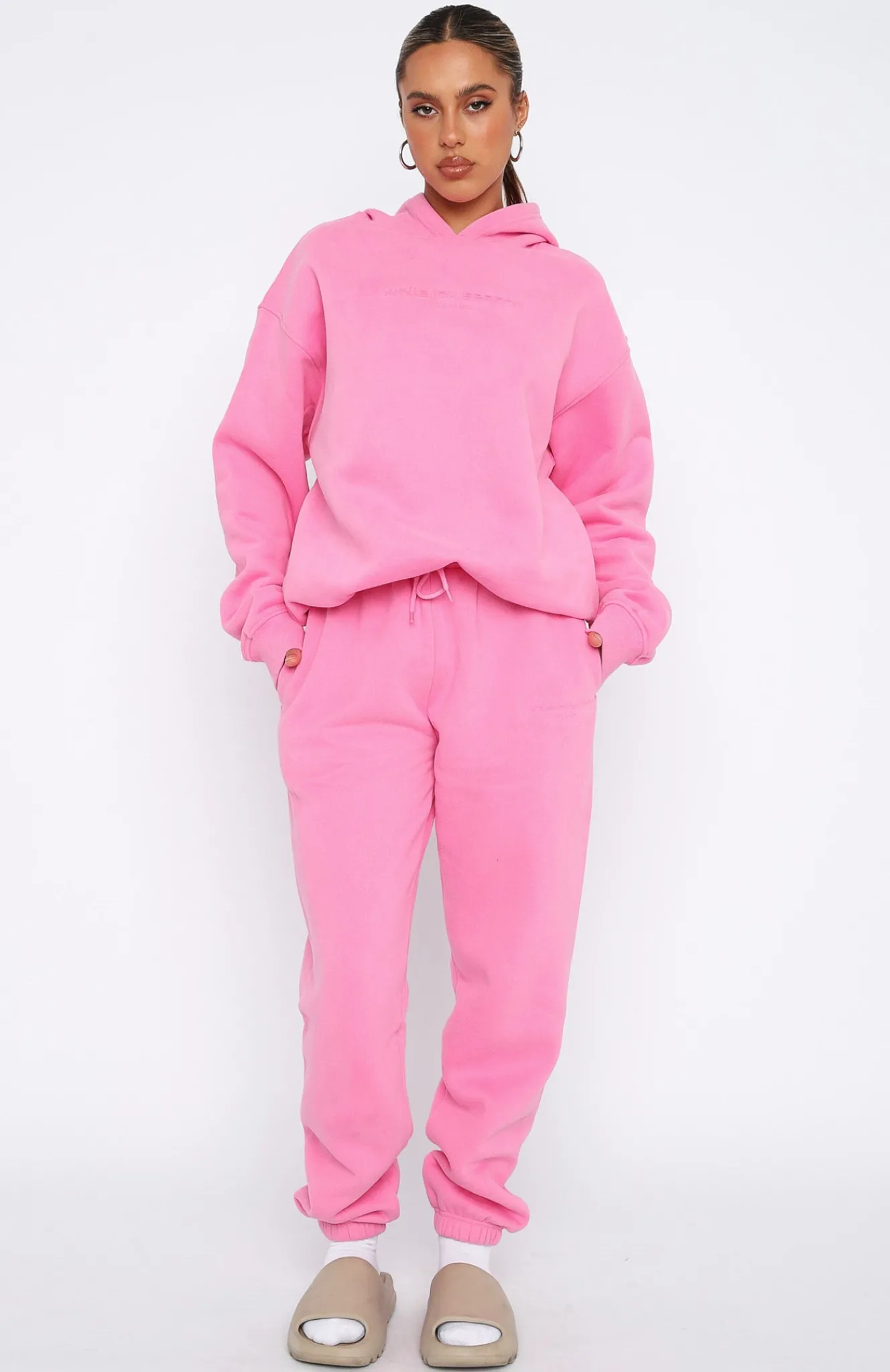 Sweatpants | White Fox Boutique Future Forward Sweatpants Candy pink