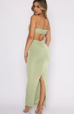 Formal Dresses | White Fox Boutique Girl Crush Maxi Set Sage green