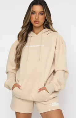 Jackets & Blazers | White Fox Boutique Go Bold Hoodie Sand nude