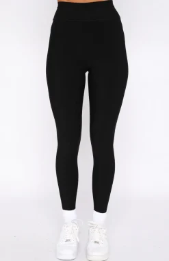 Sports Bras & Crops | White Fox Boutique Go Getter High Waisted Leggings black