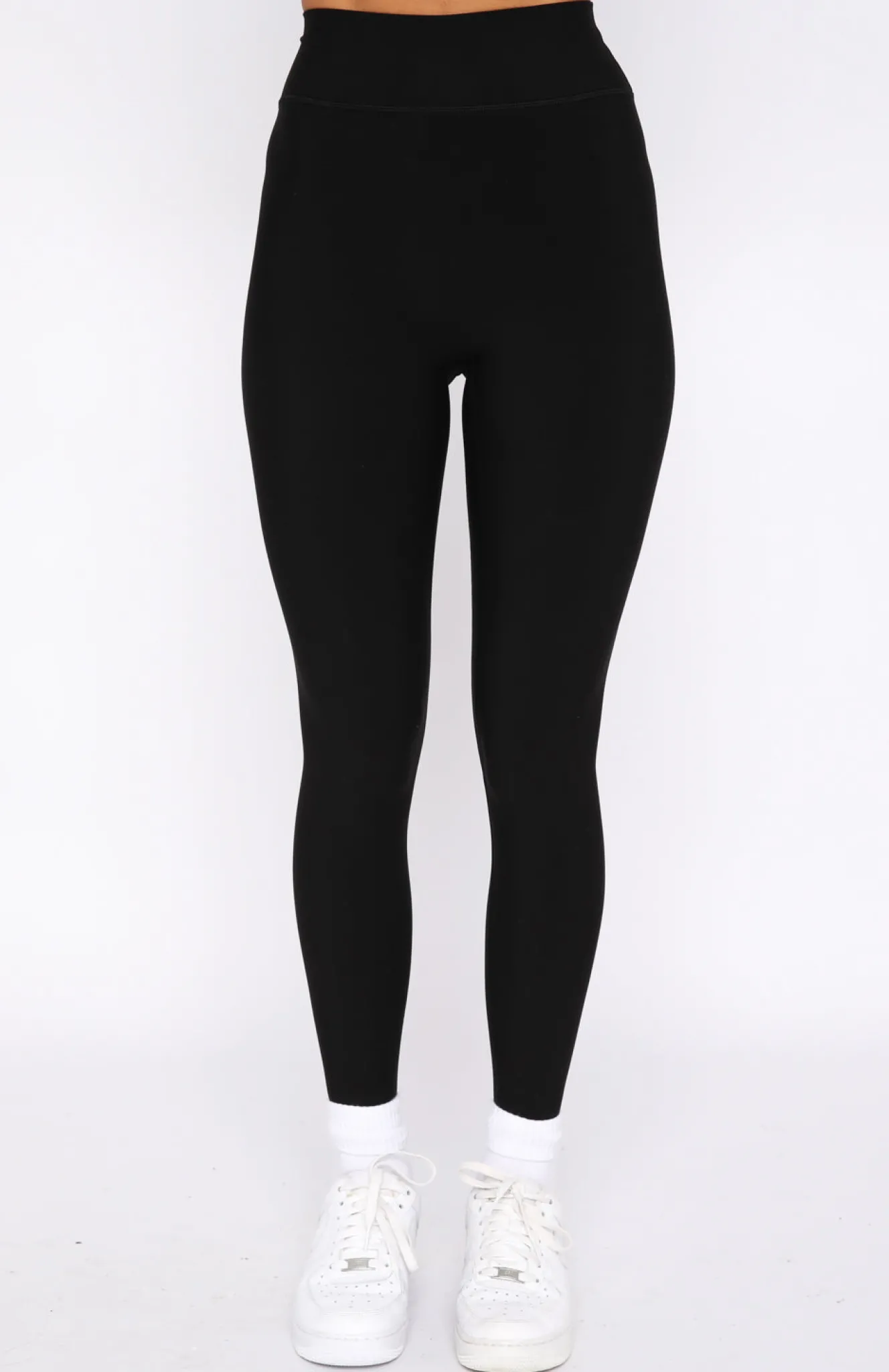 Sports Bras & Crops | White Fox Boutique Go Getter High Waisted Leggings black