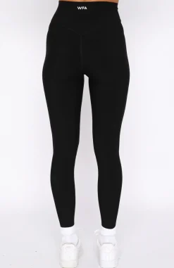 Sports Bras & Crops | White Fox Boutique Go Getter High Waisted Leggings black