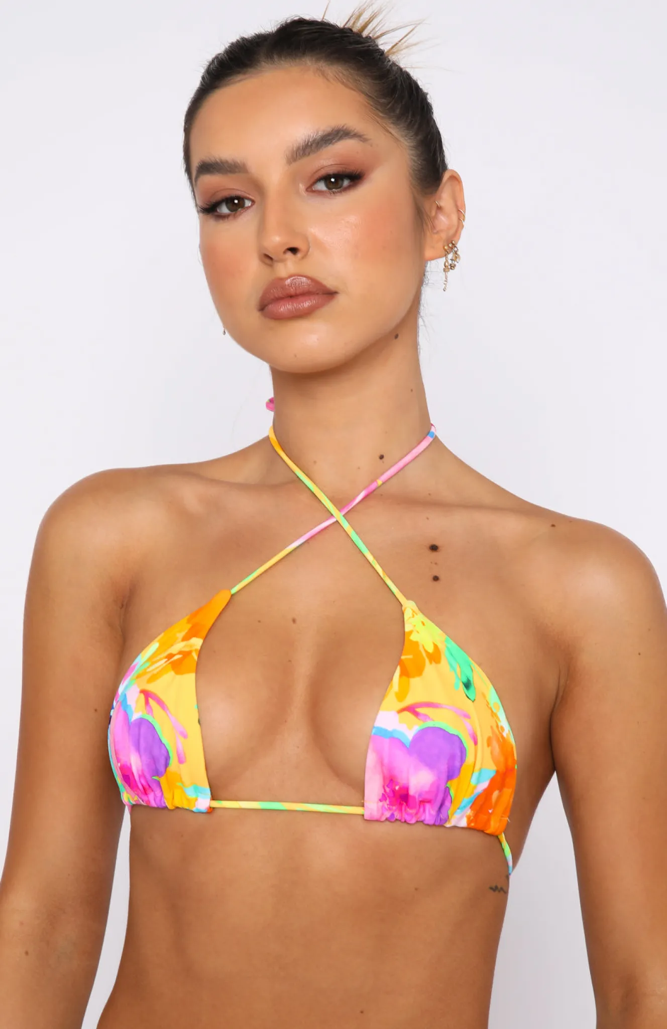 Bikini Tops | White Fox Boutique Golden Hour Bikini Top Floral Pop multi