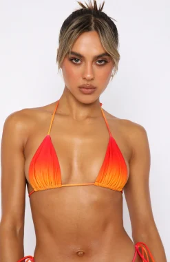 Bikini Tops | White Fox Boutique Golden Hour Bikini Top Sunset Ombre multi