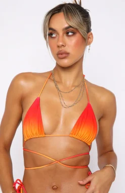 Bikini Tops | White Fox Boutique Golden Hour Bikini Top Sunset Ombre multi