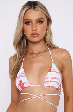 Bikini Tops | White Fox Boutique Golden Hour Bikini Top Tropical Horizon multi