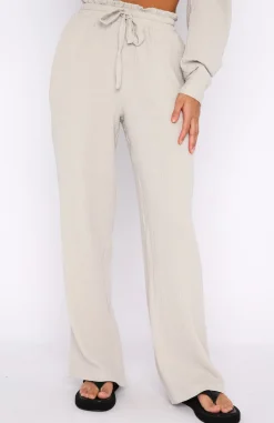 Resort Wear | White Fox Boutique Golden Moment Pants Moon grey