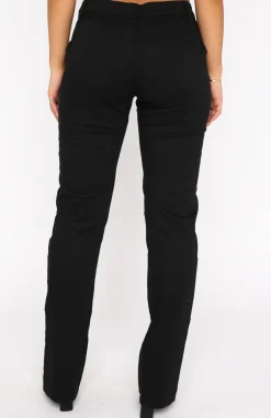 Pants | White Fox Boutique Good Intentions Cargo Pants black