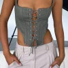 Shirts & Blouses | White Fox Boutique Good News Bustier Bottle green