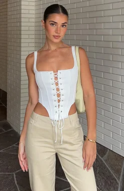 Shirts & Blouses | White Fox Boutique Good News Bustier Off white