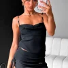 Shirts & Blouses | White Fox Boutique Good Without You Crop black
