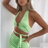 Shirts & Blouses | White Fox Boutique Got Game Crop green