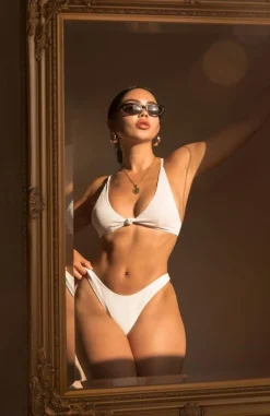 Bikini Tops | White Fox Boutique Hacienda Bikini Top Rib white