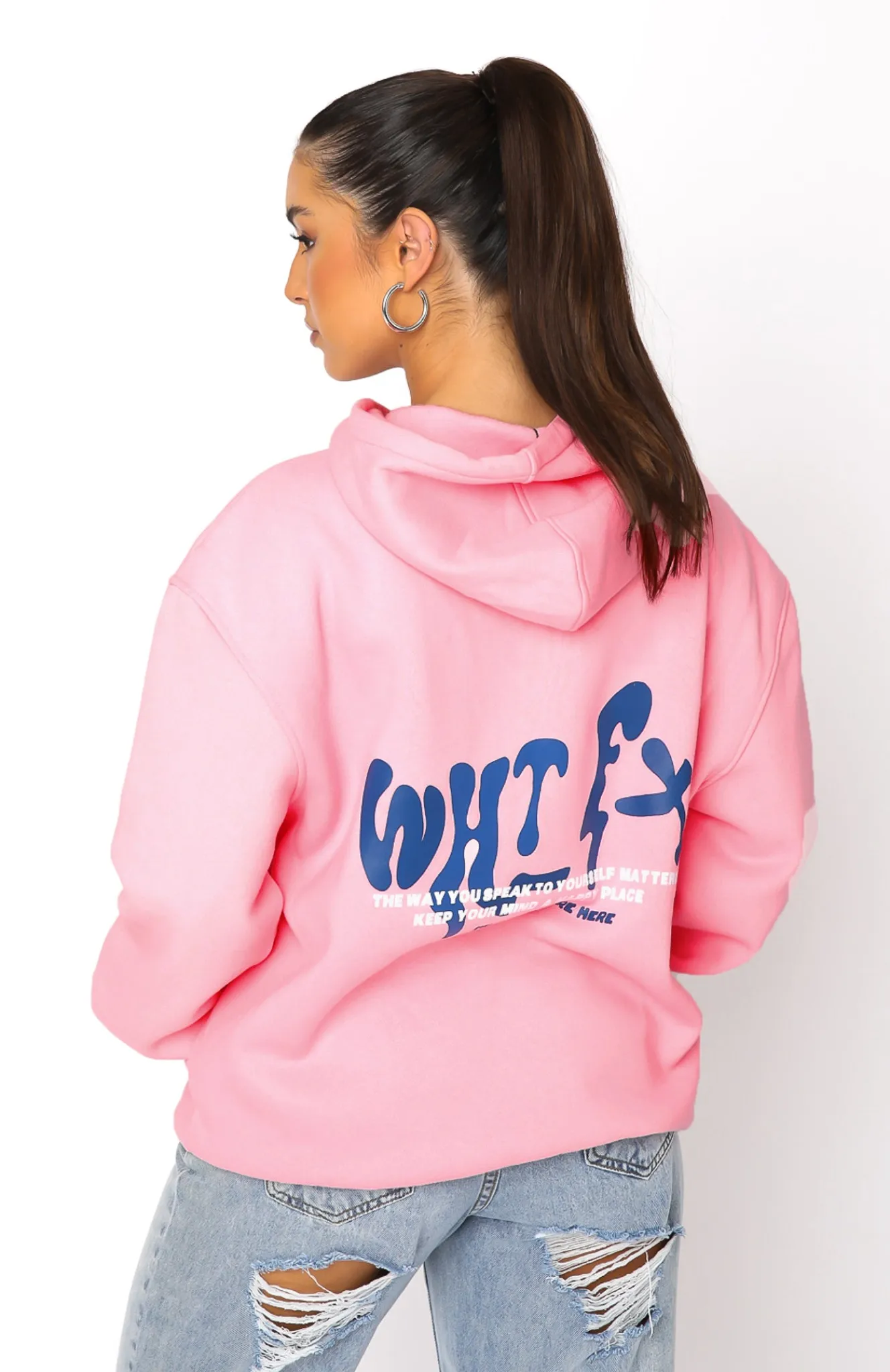 Jackets & Blazers | White Fox Boutique Happy Place Hoodie pink
