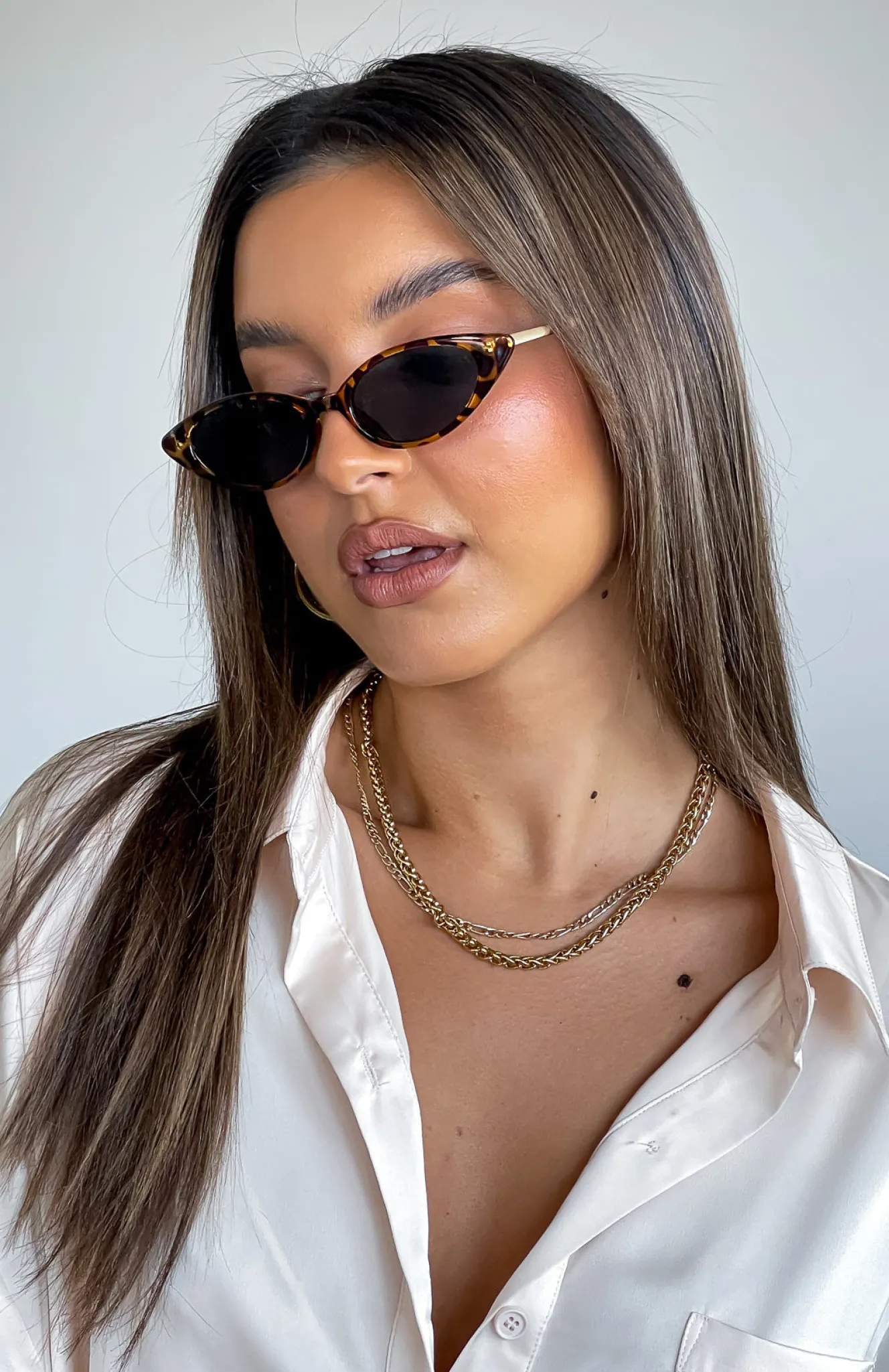 Sunglasses | White Fox Boutique Harper Sunglasses Tort brown