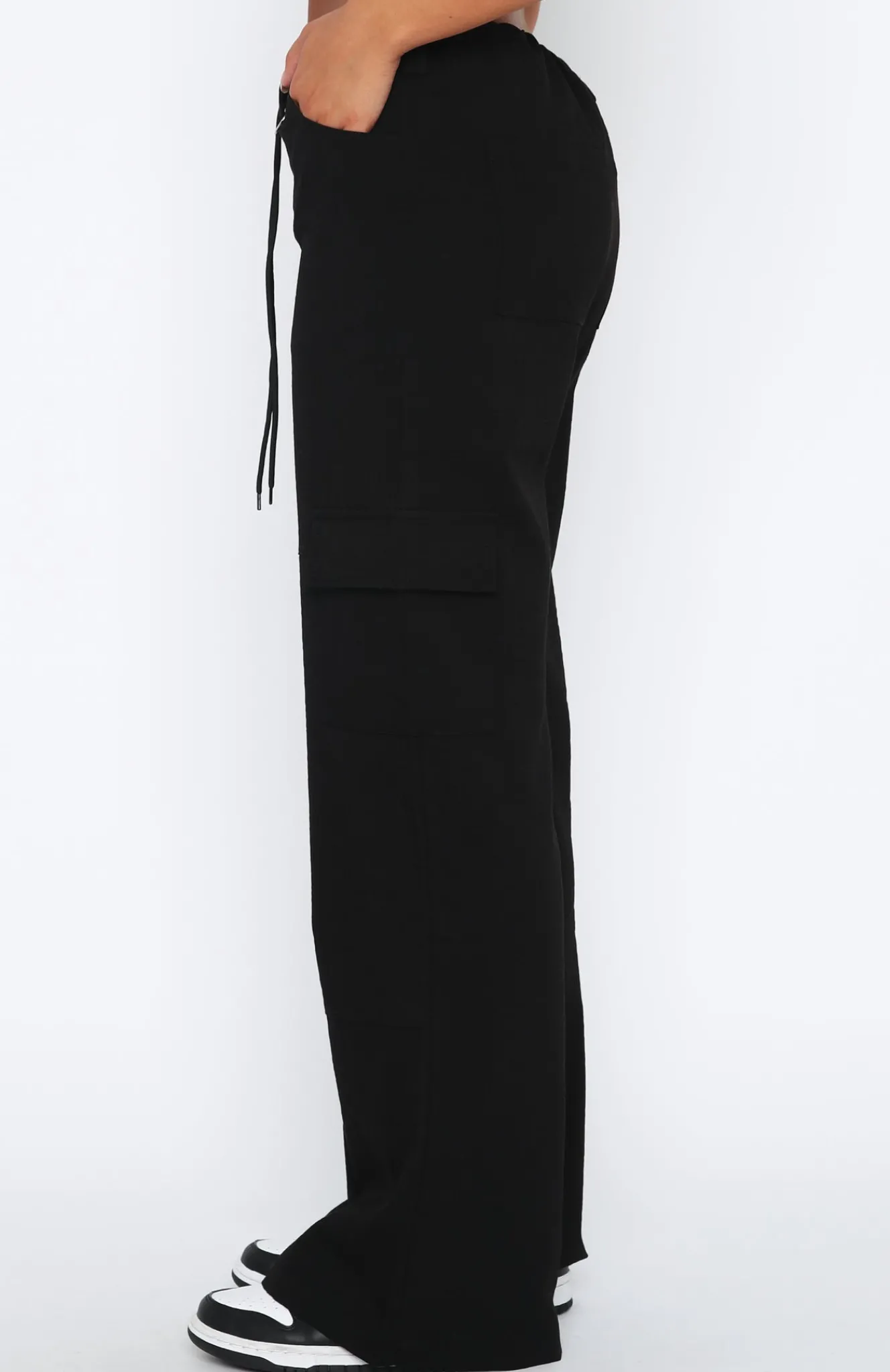 Pants | White Fox Boutique Headsprung Cargo Pants black