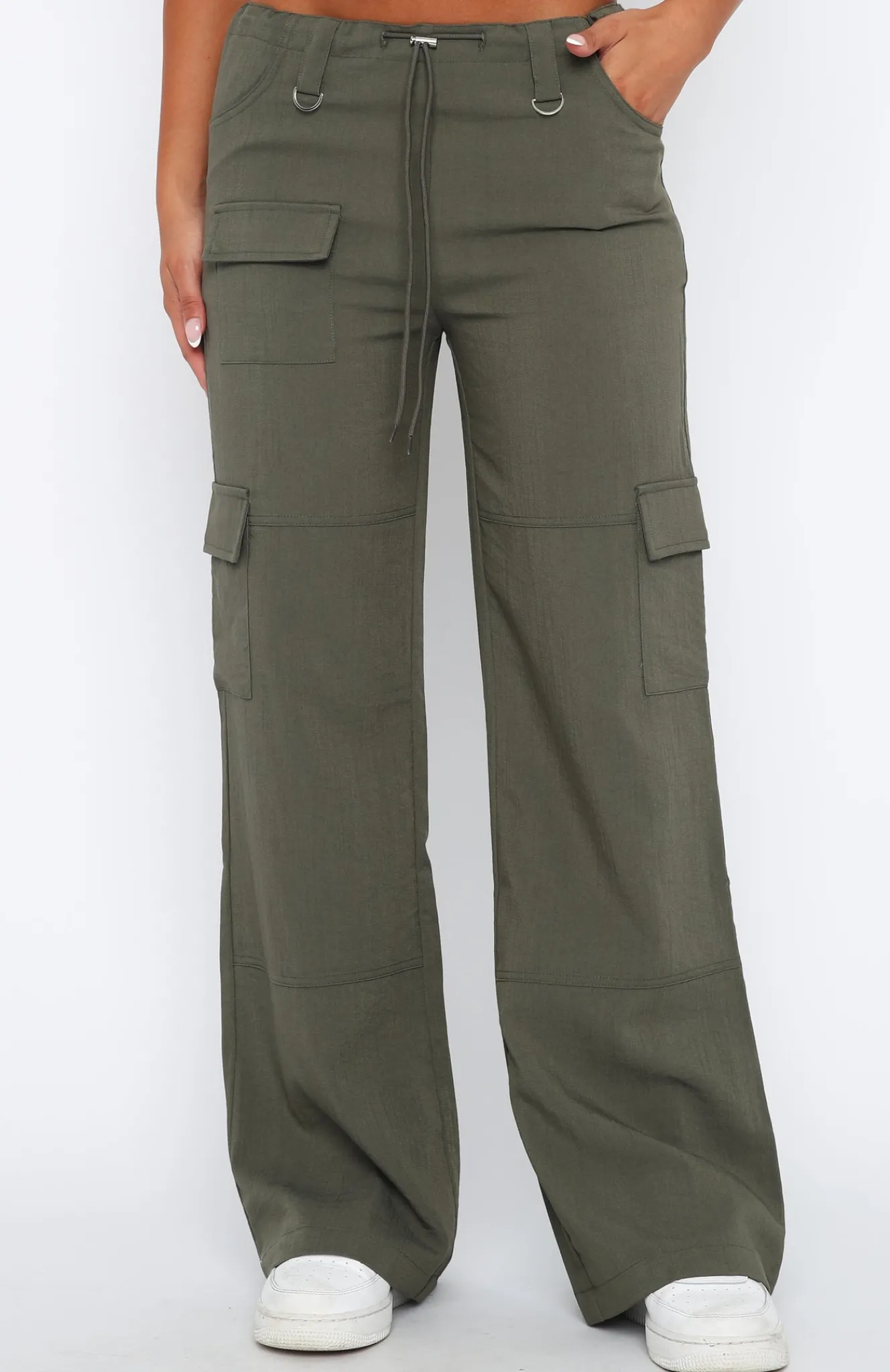 Pants | White Fox Boutique Headsprung Cargo Pants Khaki green