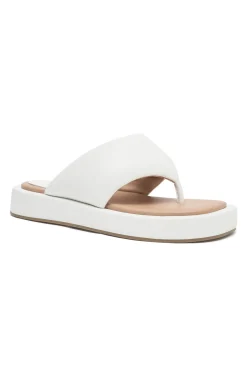 Slides | White Fox Boutique Henrietta Slides white